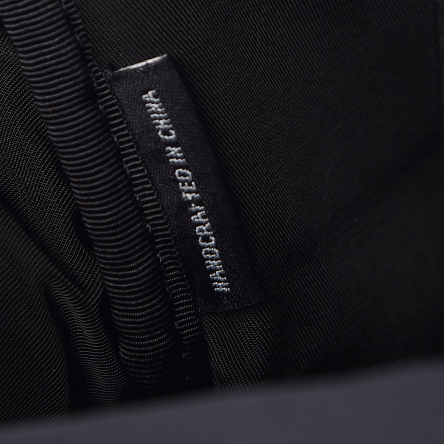 Shearling Rubberized Lambskin Backpack Black