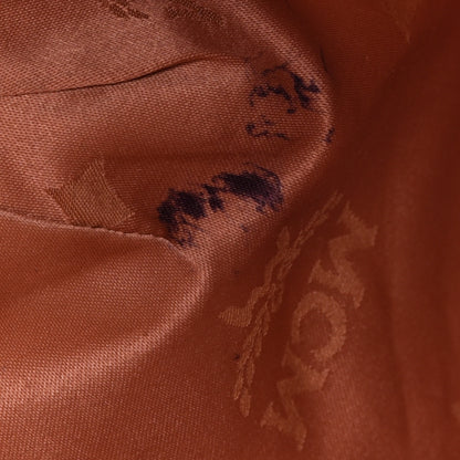 MCM Visetos Drawstring Shopper Cognac Purple 9 of 9