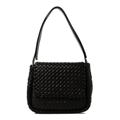 Bottega Veneta Nappa Intrecciato Cobble Shoulder Bag Fondant 1 of 12