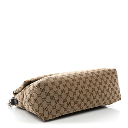 Gucci GG Monogram Large Crossbody Bag Dark Brown 4 of 10