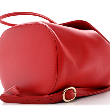 Chanel Lambskin CC Mania Backpack Red 10 of 13