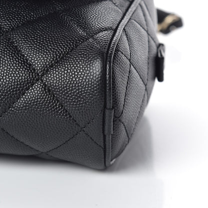 Chanel Caviar Quilted Small In & Out Camera Case Black 10 of 11