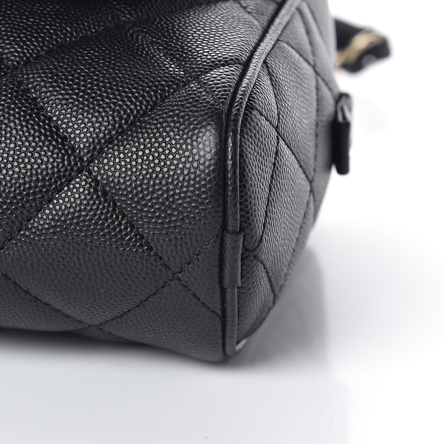 Chanel Caviar Quilted Small In & Out Camera Case Black 9 of 10