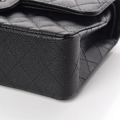 Chanel Caviar Quilted Small Double Flap Black 9 of 10