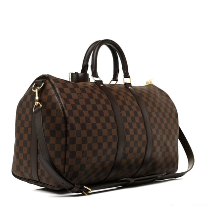 Louis Vuitton Damier Ebene Keepall Bandouliere 45 3 of 9