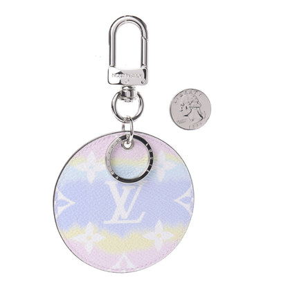 Louis Vuitton Monogram Escale Bag Charm Key Holder Pastel 2 of 2
