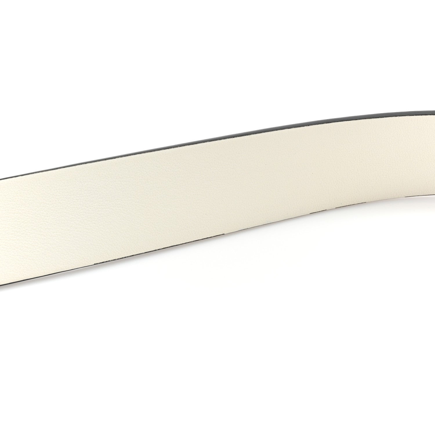 Chanel Patent Calfskin CC Reversible Belt 85 34 Black White 7 of 8