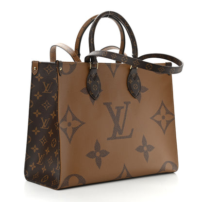 Louis Vuitton Reverse Monogram Giant Onthego MM 3 of 10