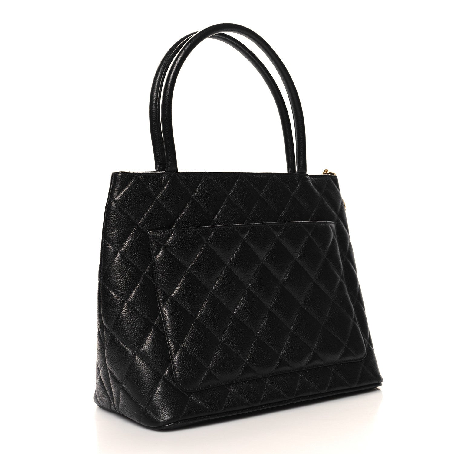 Chanel Caviar Quilted Medallion Tote Black 3 of 11