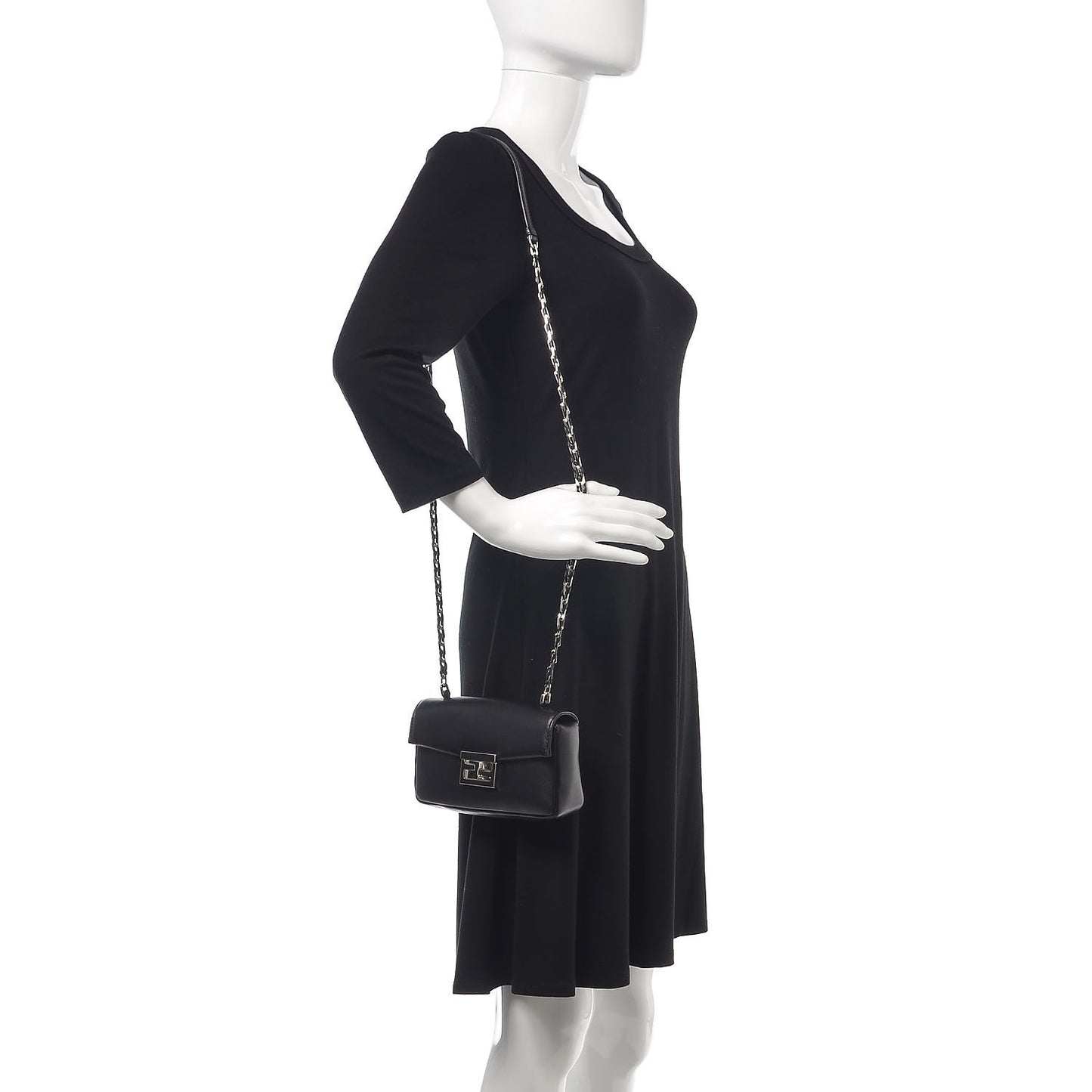 Nappa Mini Be Baguette Shoulder Bag Black