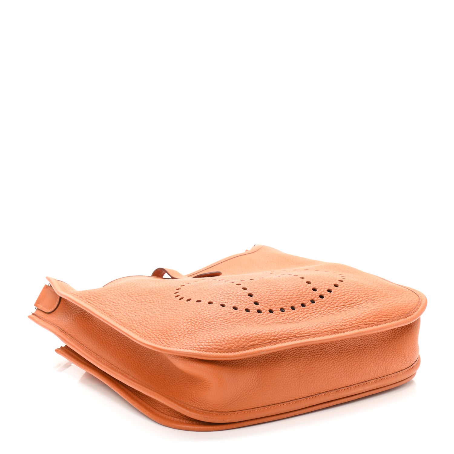 Hermes Taurillon Clemence Evelyne II PM Potiron 3 of 10