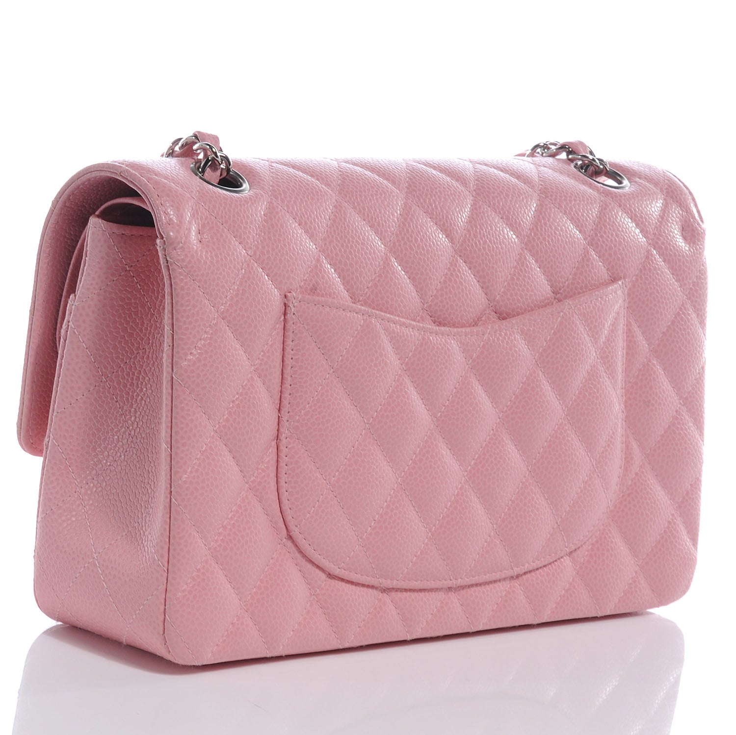 Chanel Caviar Medium Double Flap Pink 3 of 9