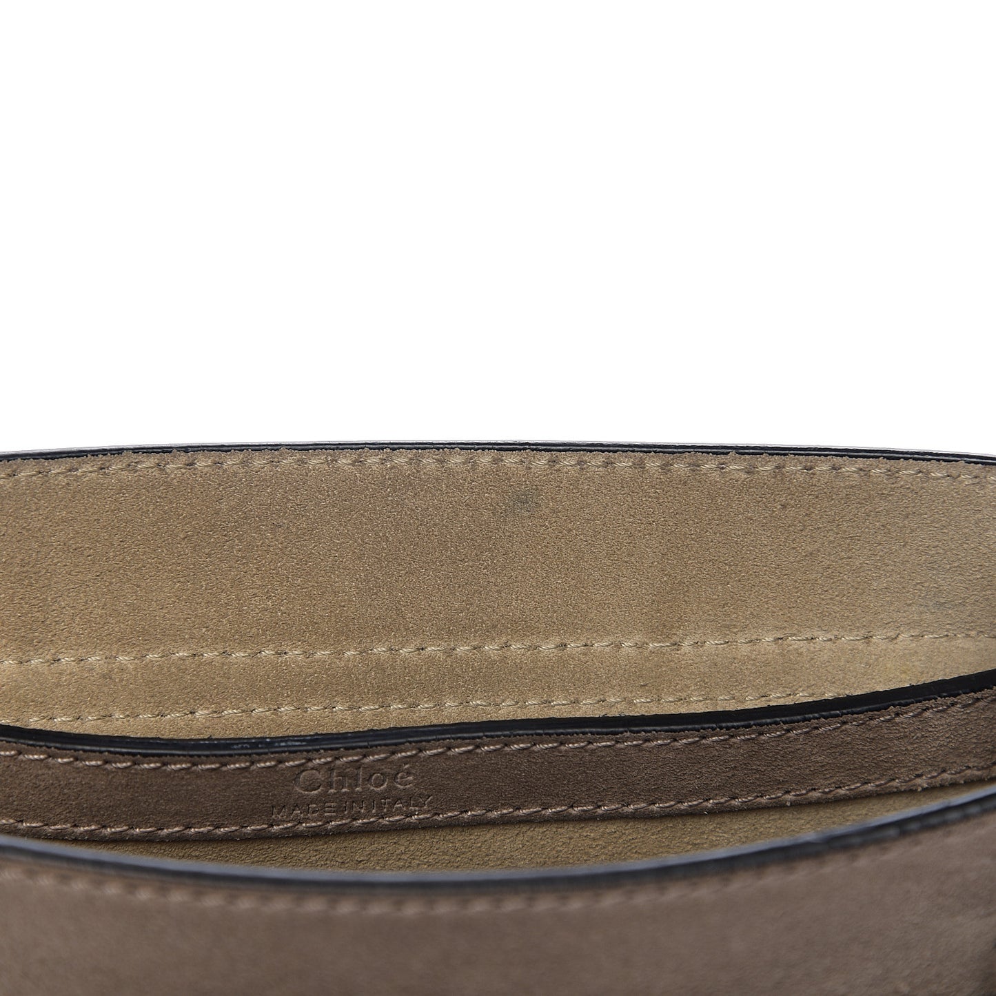 Suede Braided Small Hudson Shoulder Bag Motty Grey