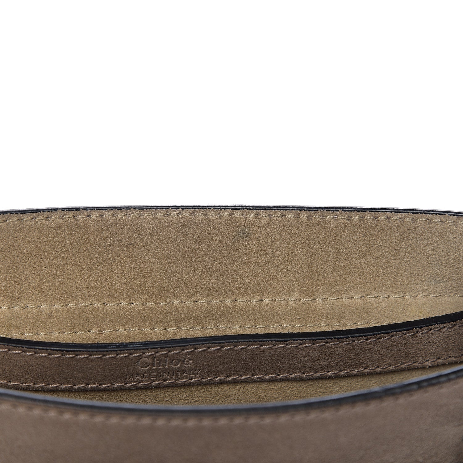 Chloe Suede Braided Small Hudson Shoulder Bag Motty Grey 5 of 11