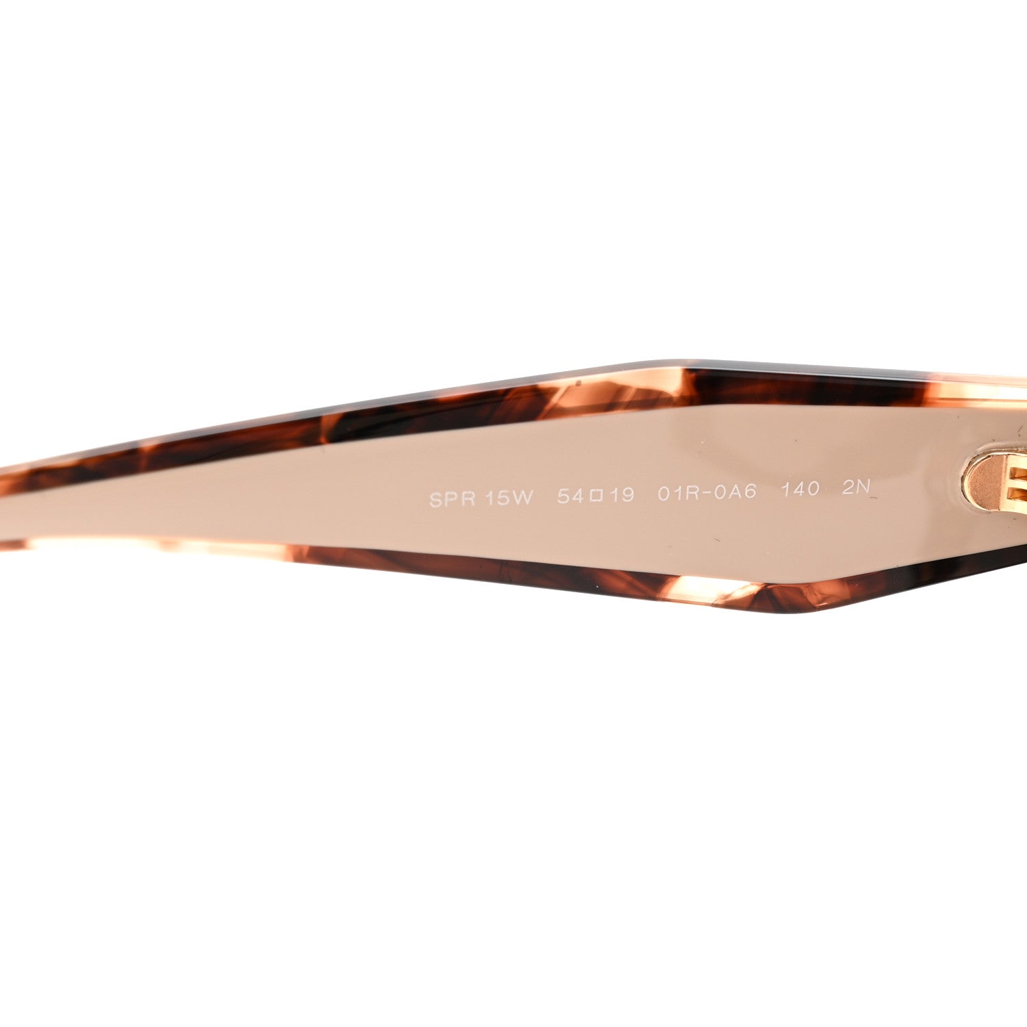 Prada Acetate Sunglasses SPR 15W Tortoise Caramel Powder 6 of 8