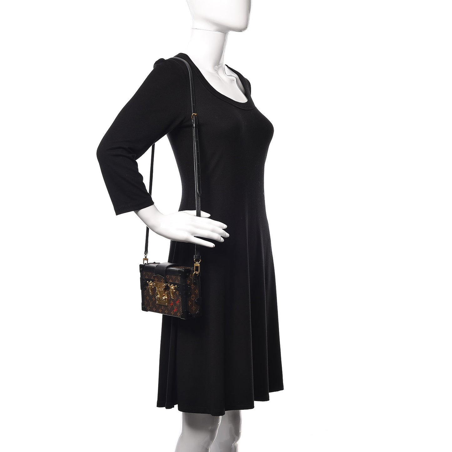 Monogram Petite Malle Black