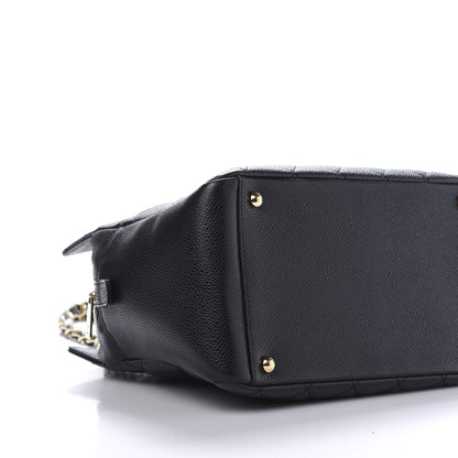 Chanel Caviar Quilted Petit Timeless Tote PTT Black 5 of 9