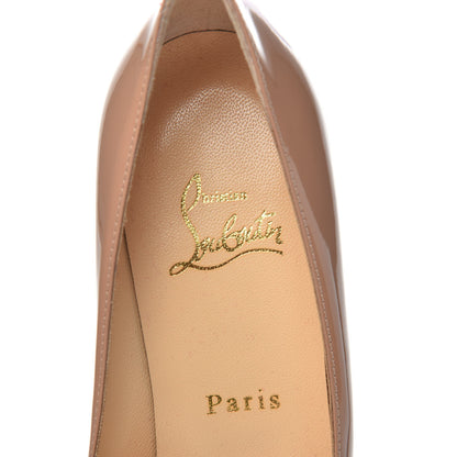 Christian Louboutin Patent Cadrilla 70 Pumps 38 Nude 7 of 10