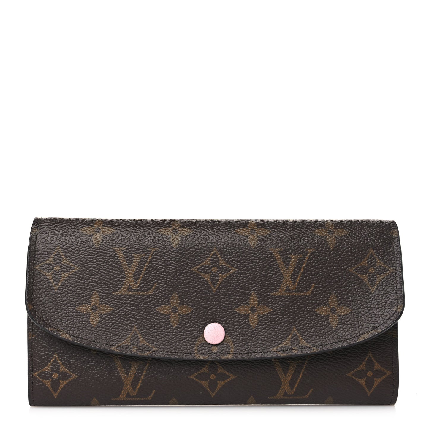 Monogram Emilie Wallet Rose Ballerine
