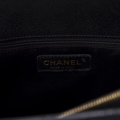 Chanel Caviar Quilted Grand Shopping Tote GST Black 8 of 10