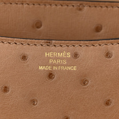 Hermes Ostrich Constance 18 Chai 6 of 11