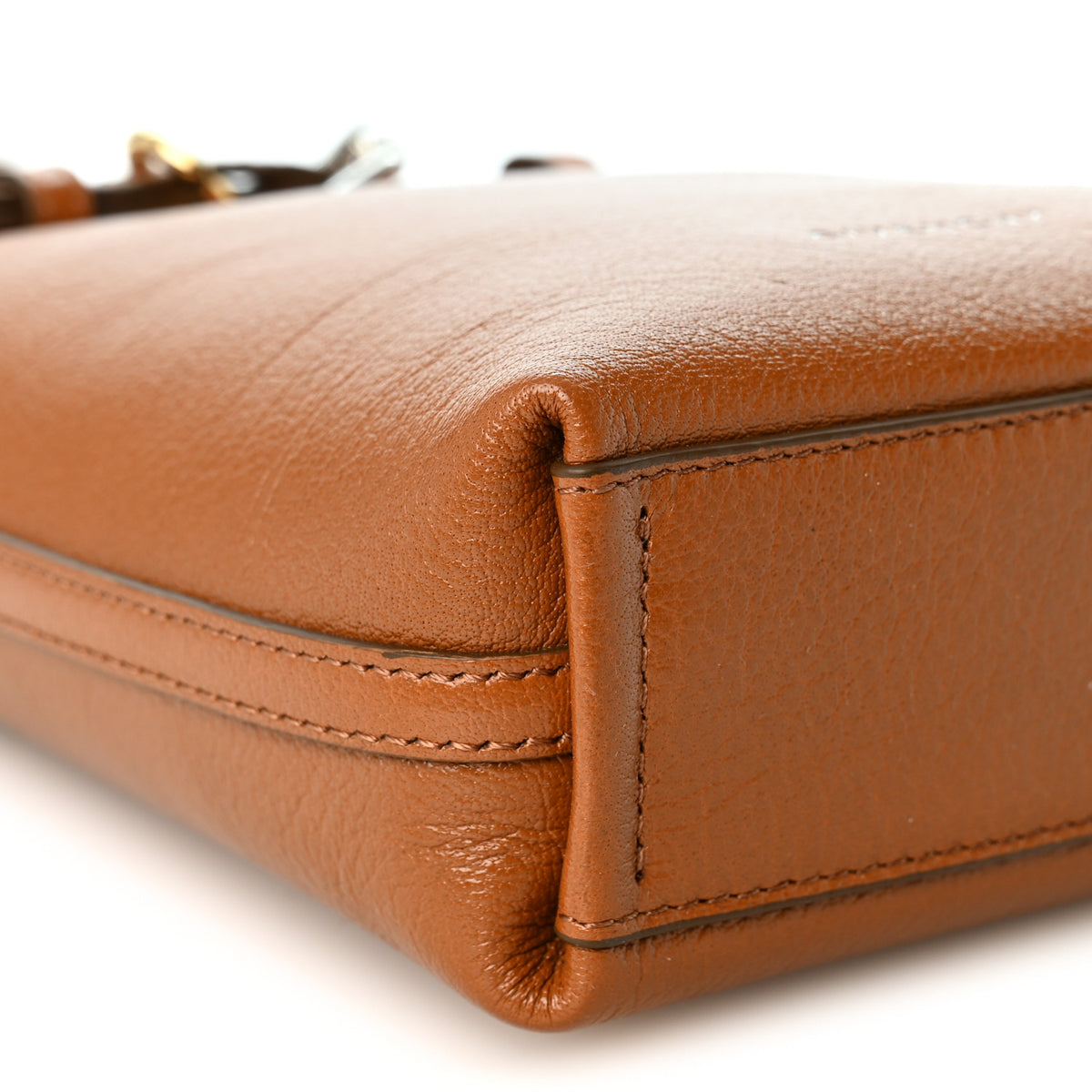 Calfskin Voyou Phone Crossbody Pouch Tan