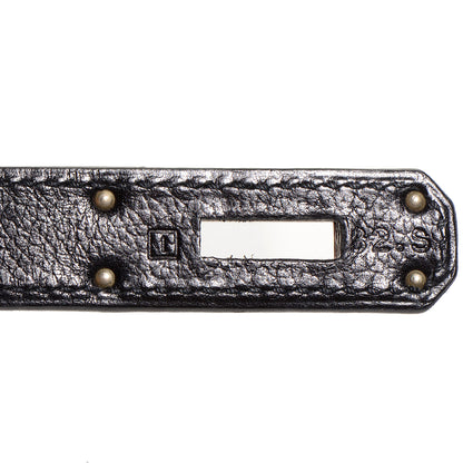 Hermes Evergrain Kelly Retourne 35 Black 13 of 28