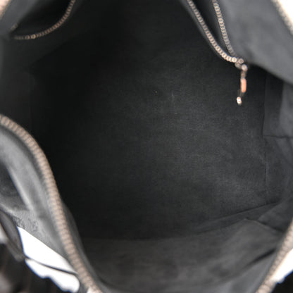 Louis Vuitton Mahina Beaubourg Hobo MM Black 5 of 9