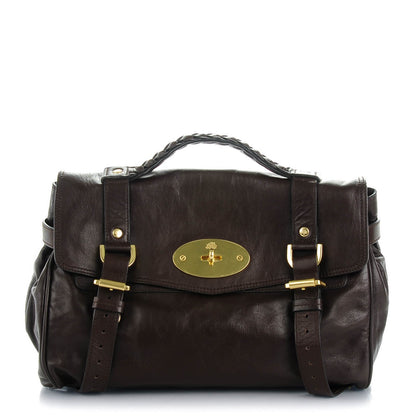 Mulberry Soft Buffalo Medium Alexa Chocolate 1 of 7