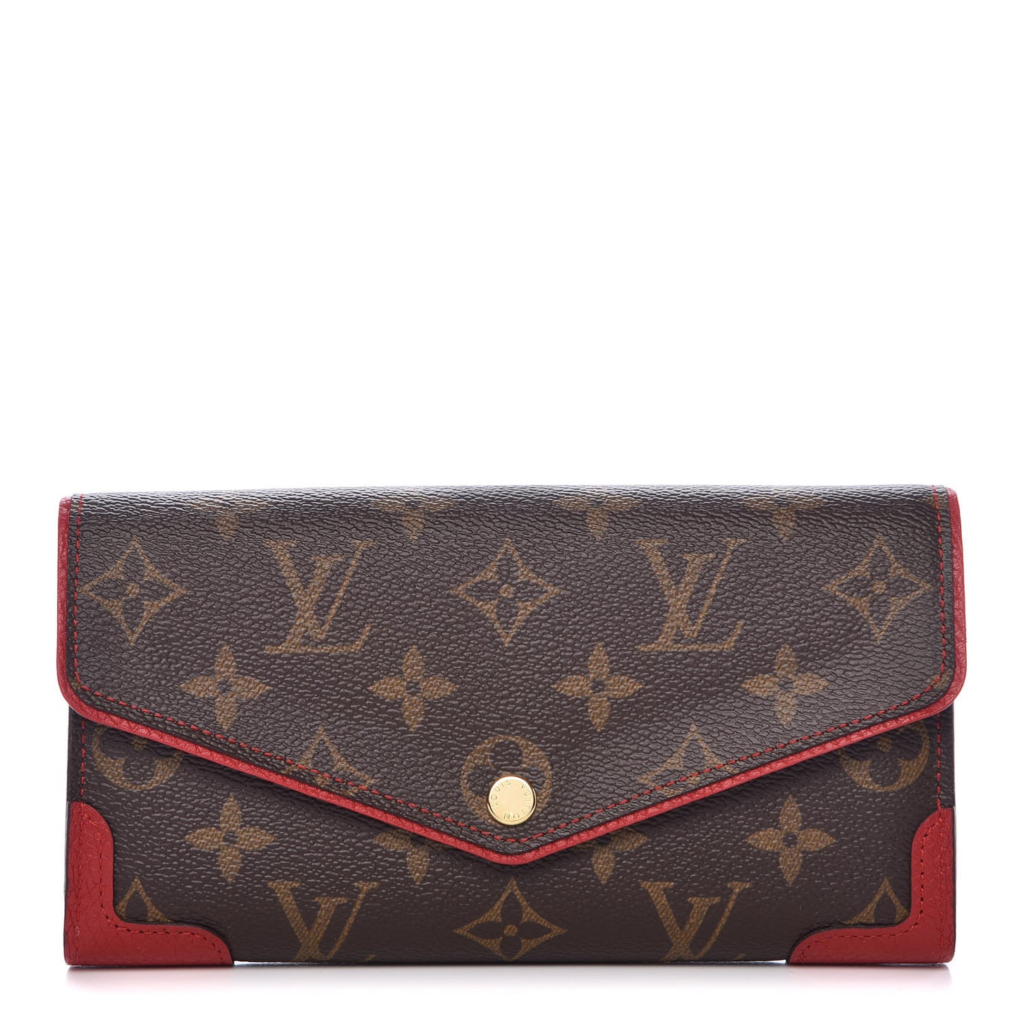 Monogram Sarah Retiro Wallet Cherry