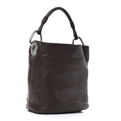 Prada Vitello Daino Hobo Caffe 2 of 9