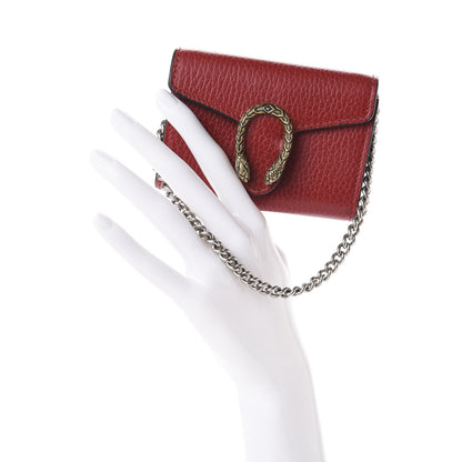 Gucci Calfskin Dionysus Coin Purse Hibiscus Red 2 of 10