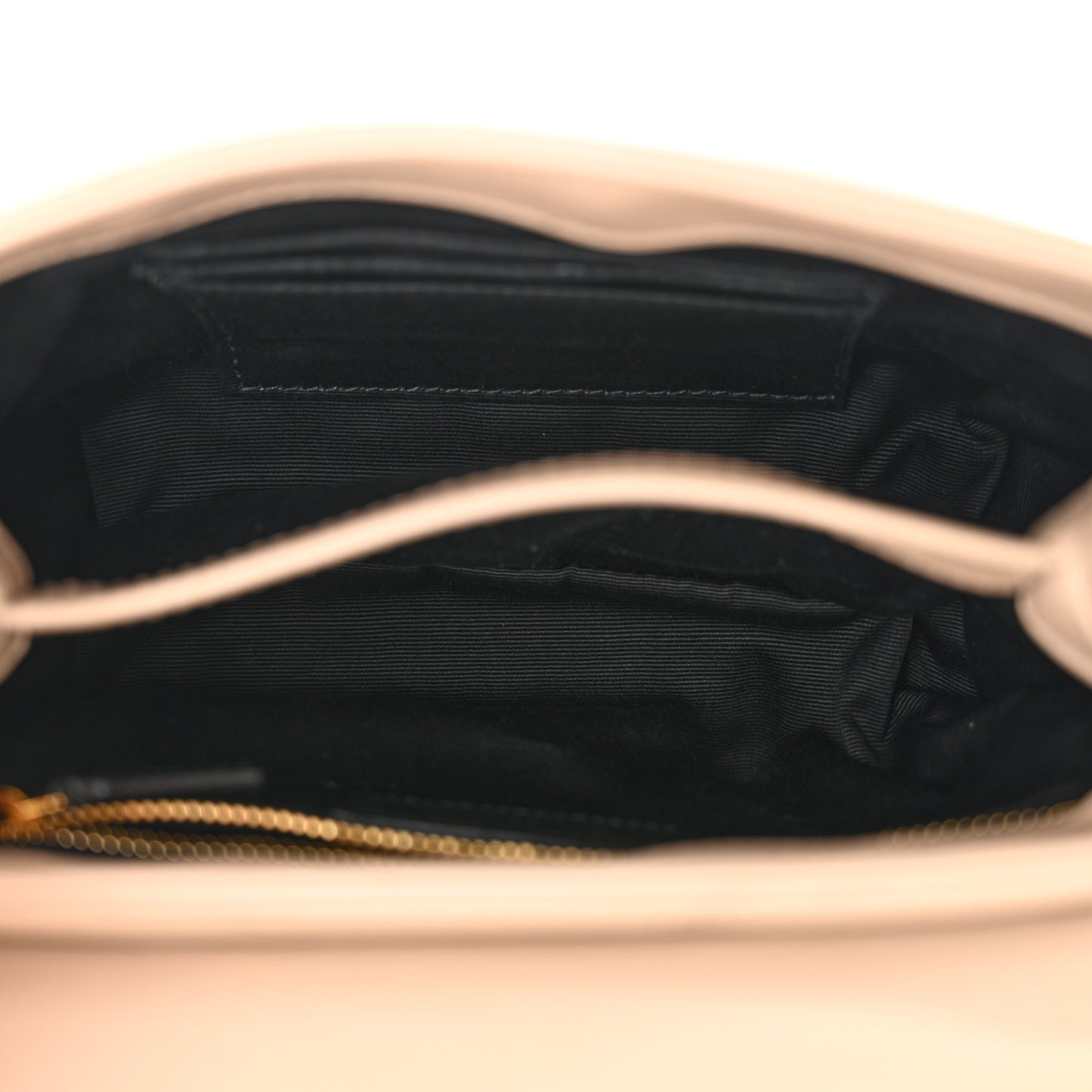 Calfskin Y Quilted Monogram Toy Loulou Crossbody Bag Dark Beige