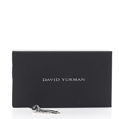 David Yurman Sterling Silver Acorn Leaf Charm Pendant 4 of 4