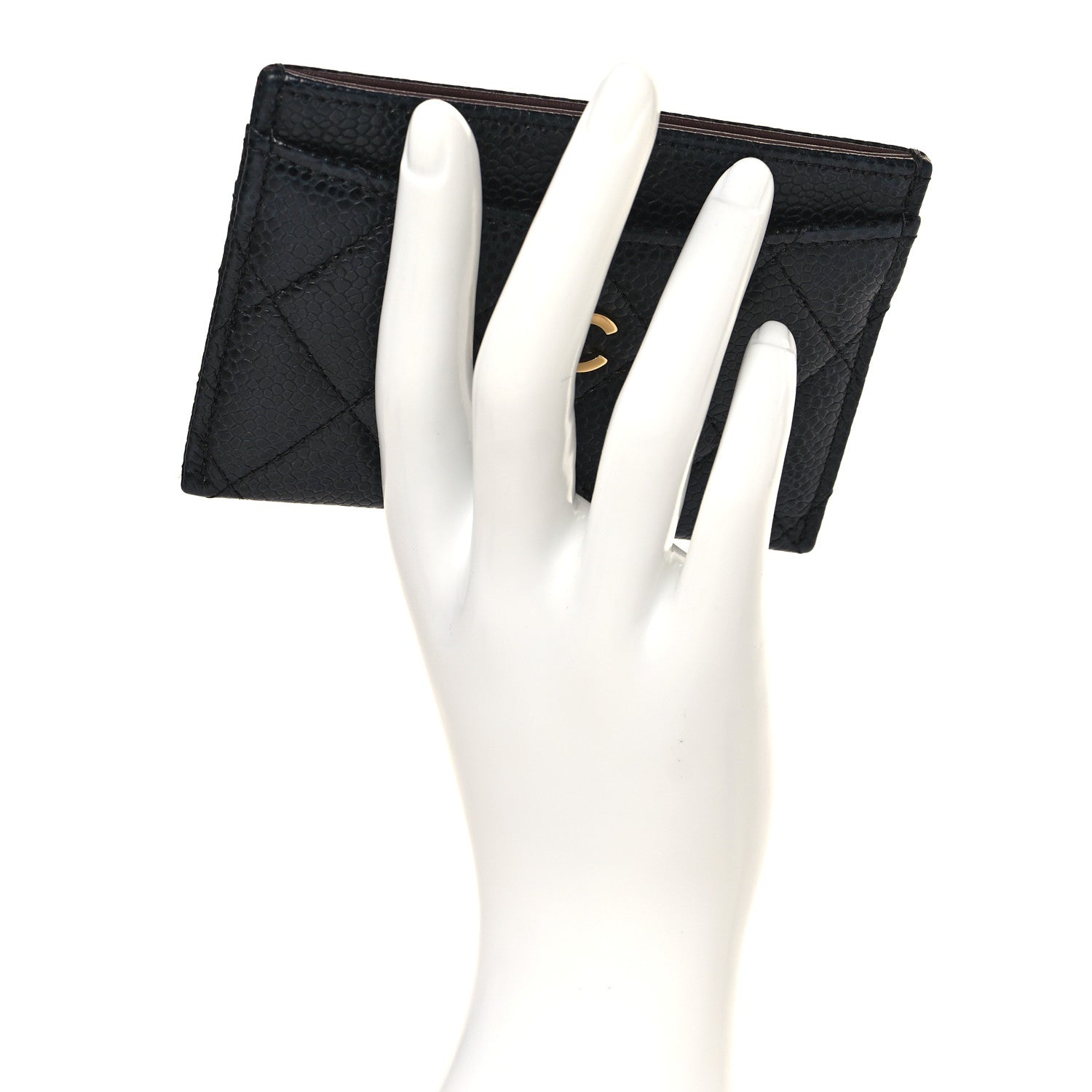 Chanel Caviar Quilted Card Holder Black 2 of 7