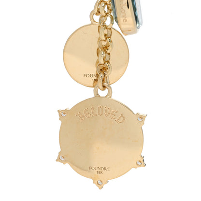 Foundrae 18K Yellow Gold Diamond True Love Medium Mixed Belcher Extended Necklace 5 of 5