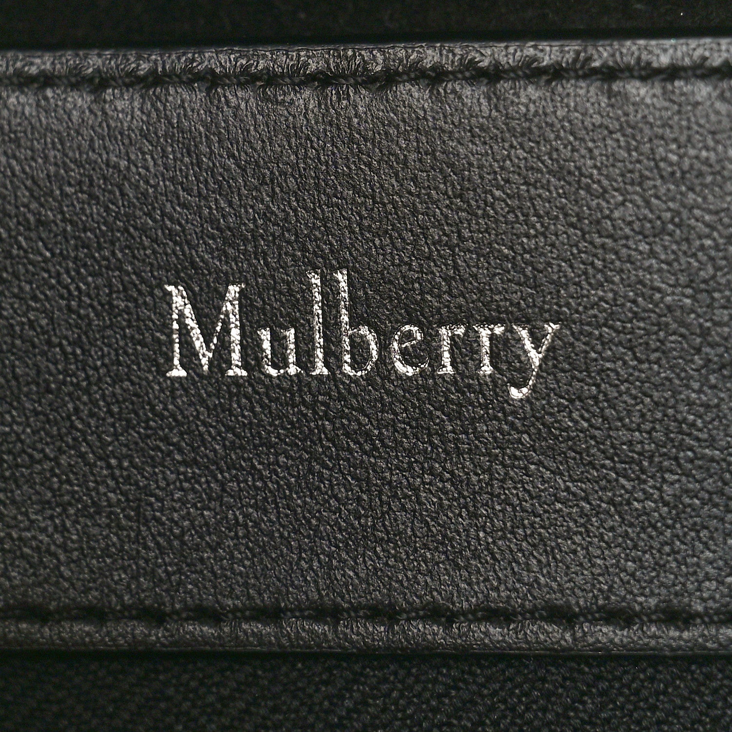 Mulberry Calfskin Studded Micro Seaton Black 6 of 11