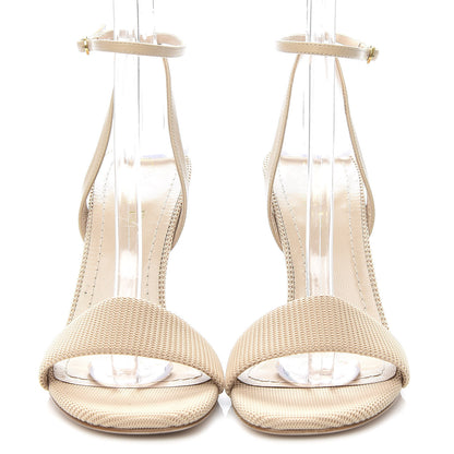 Christian Dior Technical Fabric D-Sculpture Sandals 37 Nude Powder 2 of 9