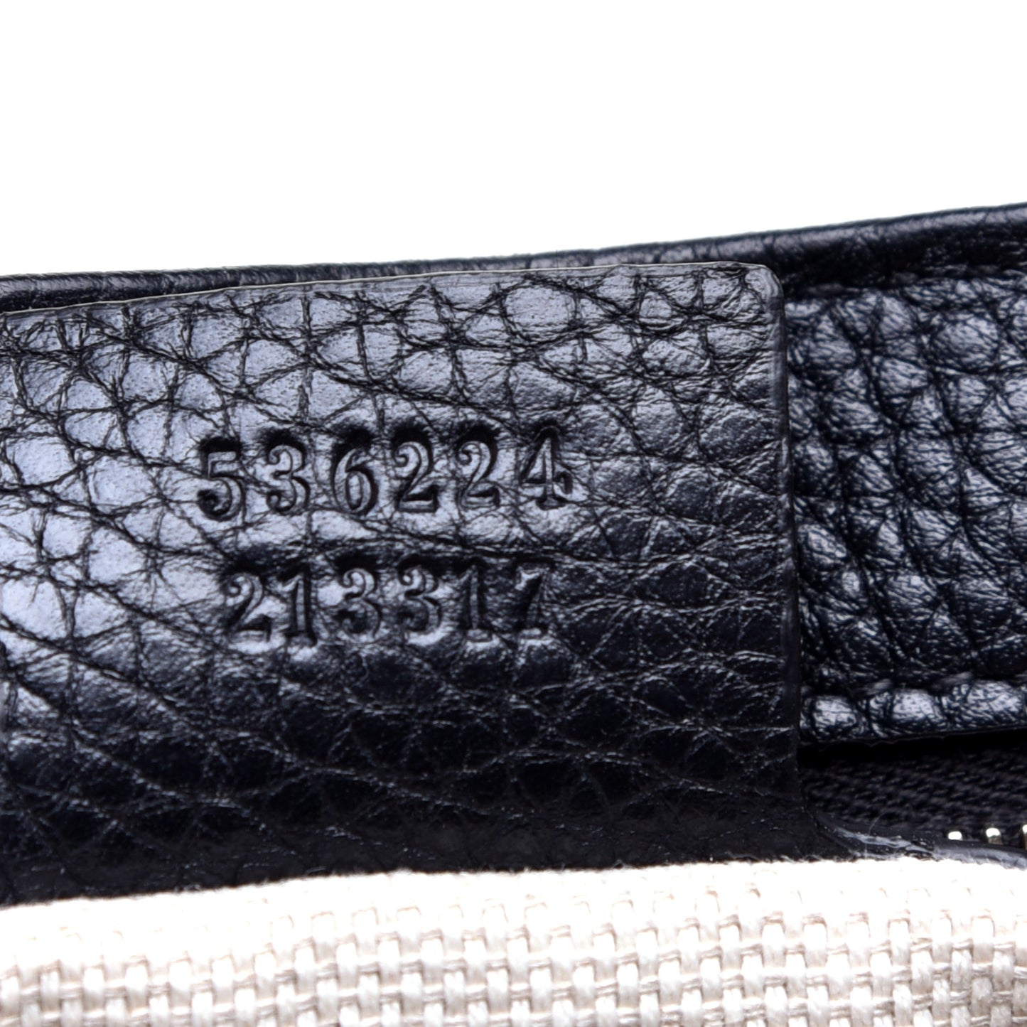 Pebbled Calfskin Medium Soho Flap Crossbody Black