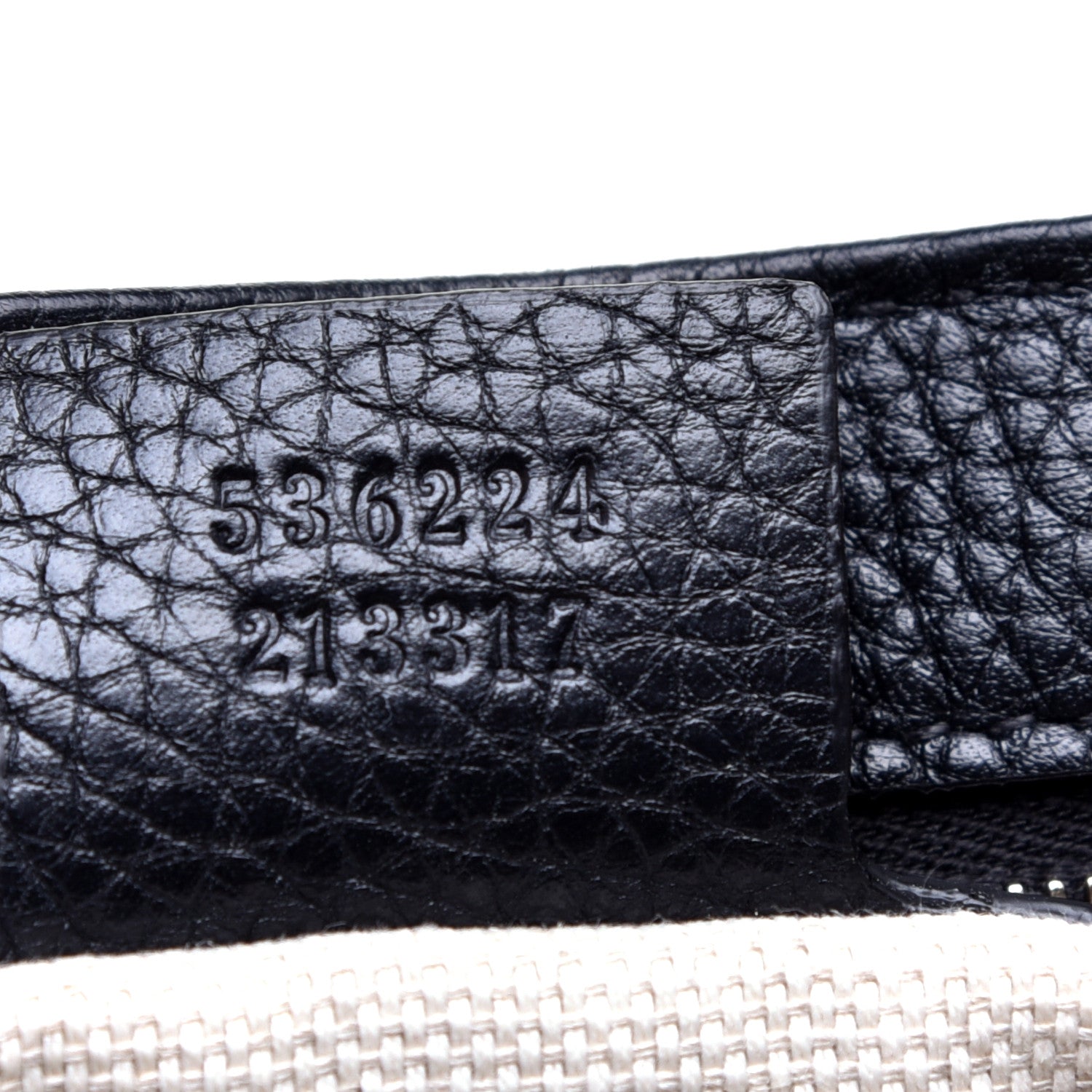 Gucci Pebbled Calfskin Medium Soho Flap Crossbody Black 9 of 11