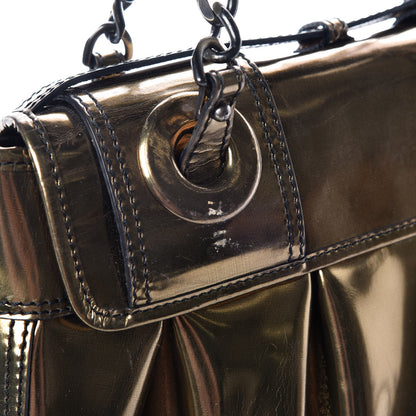 Fendi Patent Calfskin B Bag Gold 19 of 24