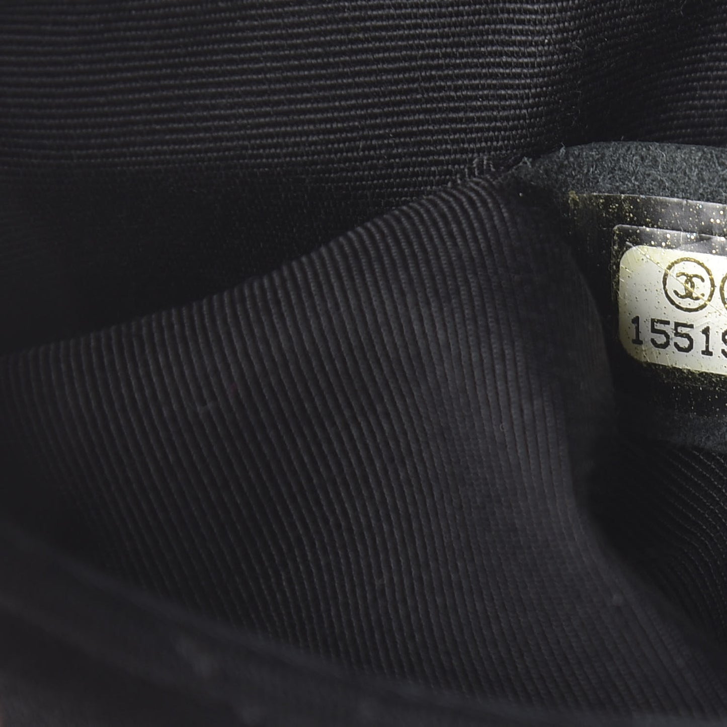 Jersey Quilted Mini Flap Black