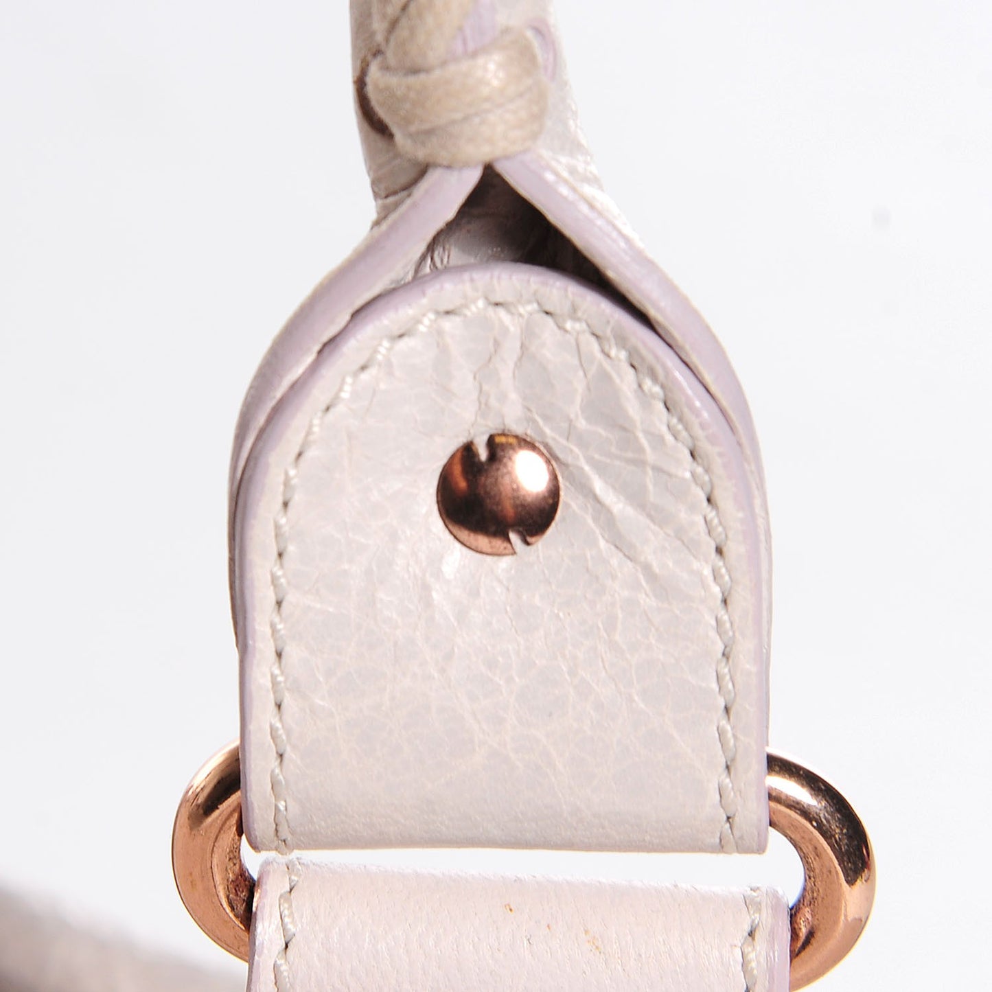 Agneau Giant 21 Rose Gold Hardware City Nacre