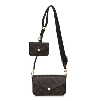 Louis Vuitton Monogram Felicie Strap & Go Kaki 1 of 11