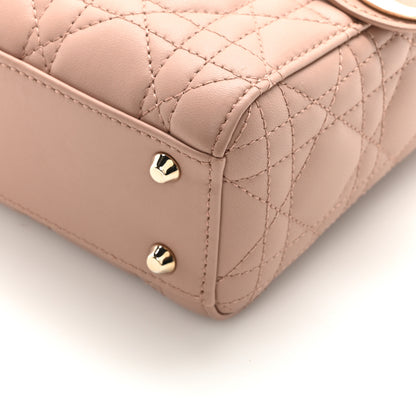 Christian Dior Lambskin Cannage Mini Lady Dior Blush 9 of 9