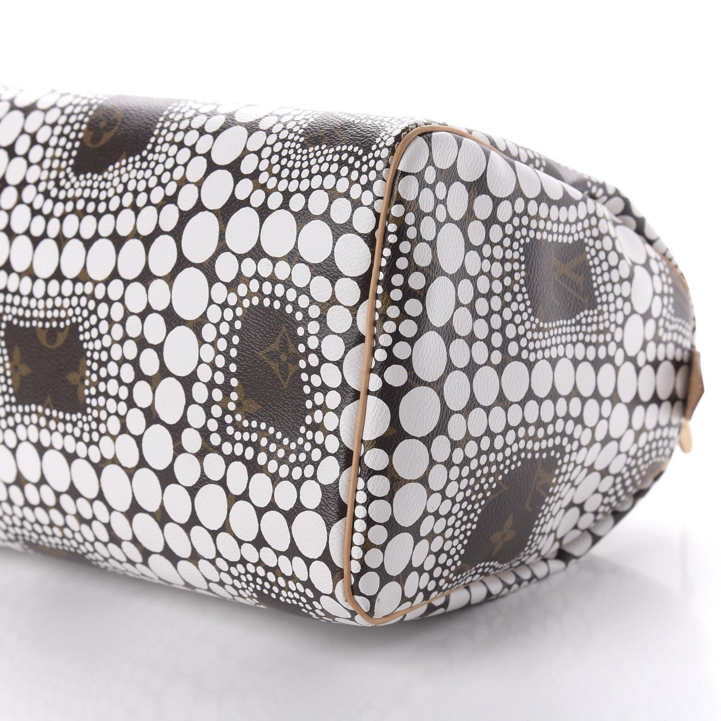 Monogram Kusama Town Speedy 30 White