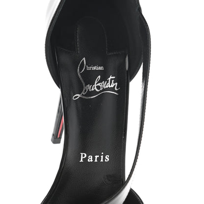 Christian Louboutin Patent Astrid 100 Pumps 38.5 Black 6 of 7