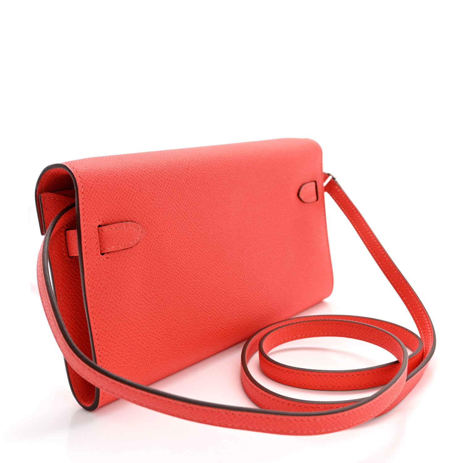Hermes Epsom Kelly Wallet To Go Orange Field 3 of 11
