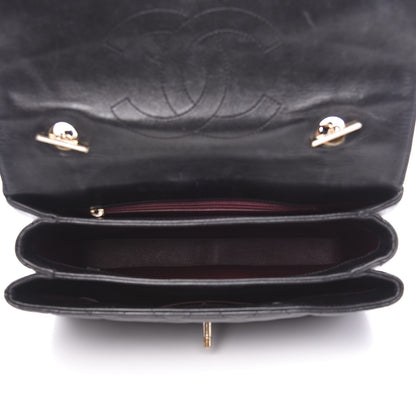 Chanel Lambskin Quilted Medium Trendy CC Flap Dual Handle Bag Black 4 of 20