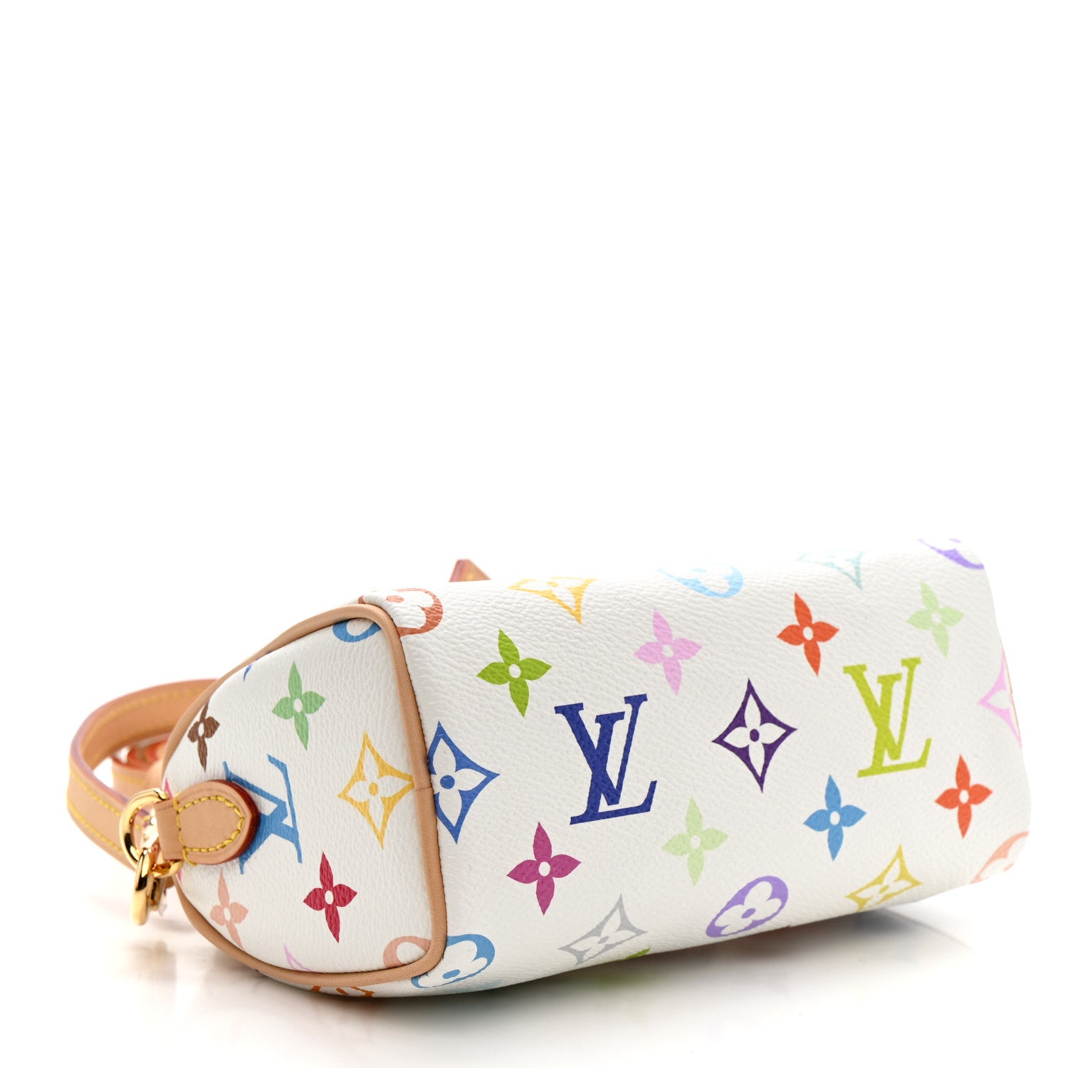 Louis Vuitton LV X TM Monogram Multicolor Nano Speedy White 4 of 10